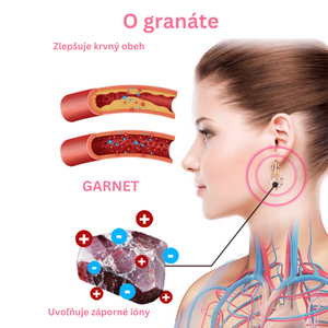 Náušnice flysmus™ Lymphvity MagneTherapy s germaniom **