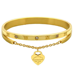 Náramok "Love Bangle" s Visiacim Srdcom